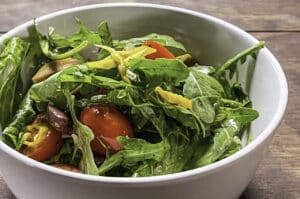 Salad with Vinaigrette Dressing | A Comfort Food Recipe