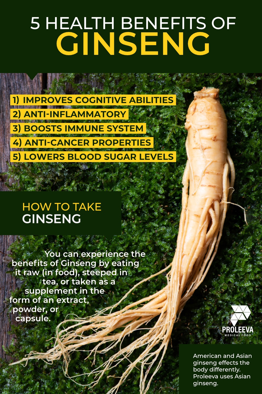 5 Health Benefits of Ginseng